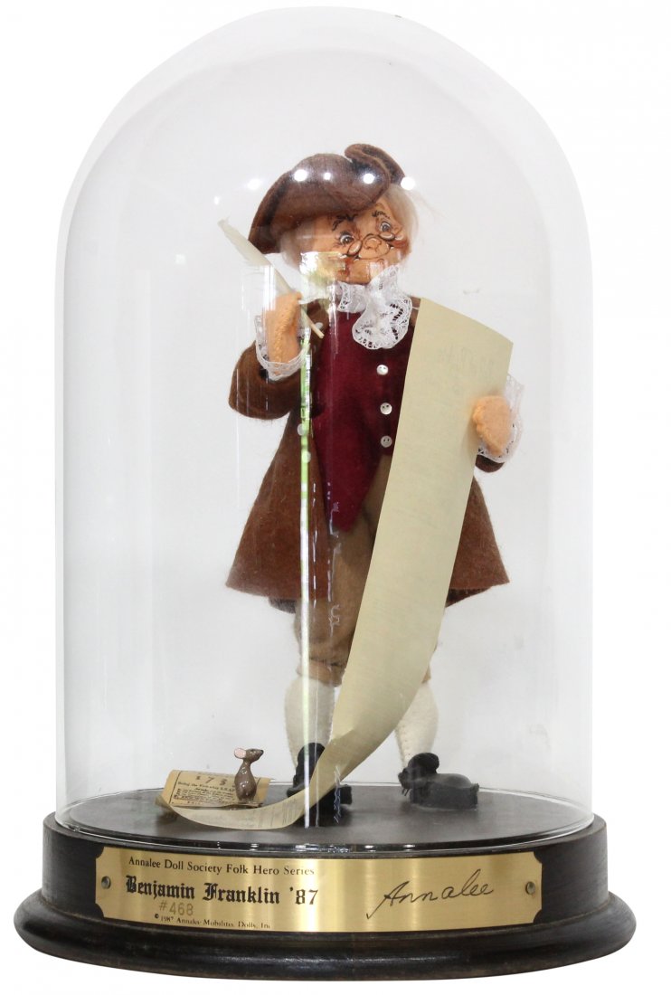 Annalee Doll Society Folk Hero Series Benjamin Franklin (1 of 2)