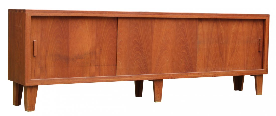 Signed Jensen, Mid Century Modern Teak Wood Credenza (1 of 6)