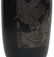 Georges Briard Matte Black Pottery Vase with Gold - 3