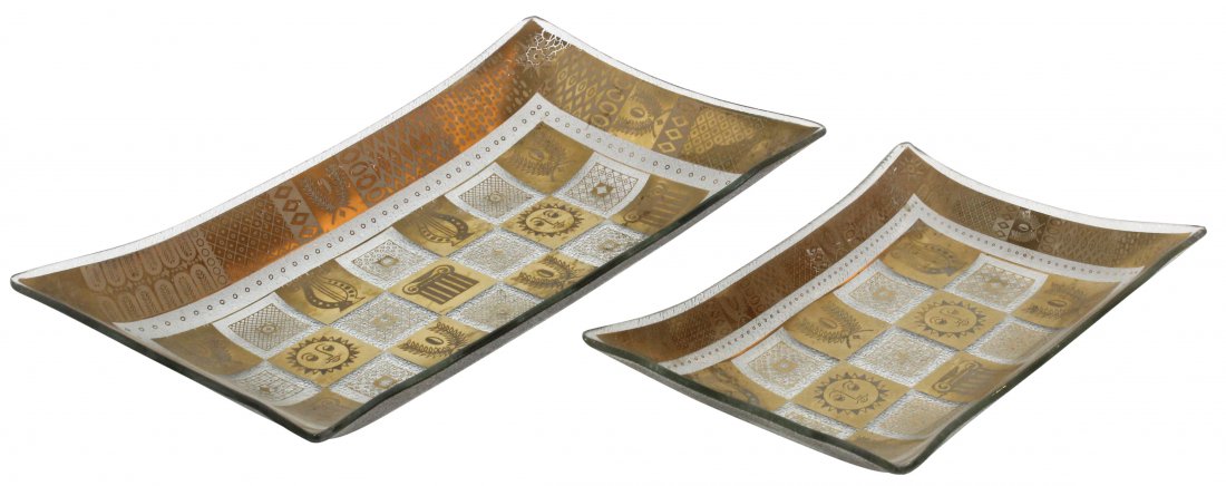 Georges Briard Mid-Century Plates Two (2) (1 of 3)