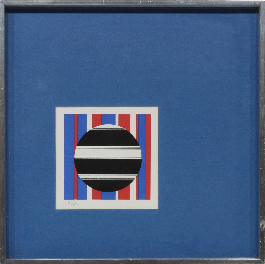 Kristina Hyde Signed Lithograph Print Mid-century Mod (1 of 5)