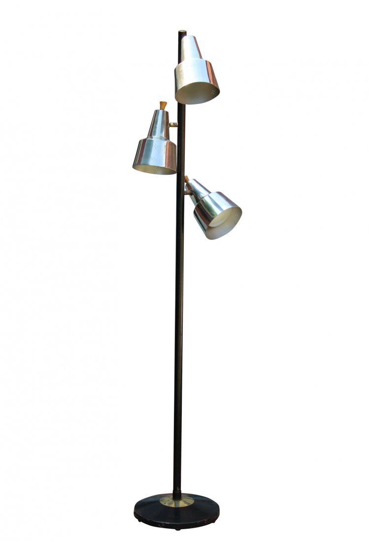 Mid-Century Modern Danish Floor Lamp Three (3) Lights (1 of 5)