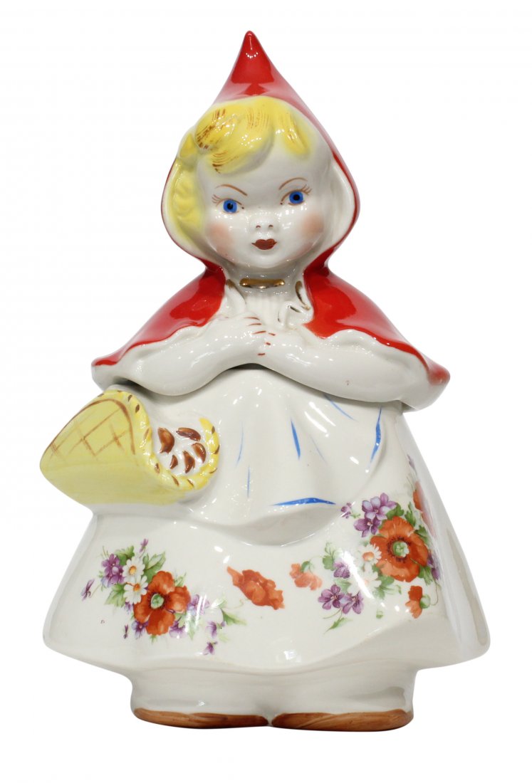Hull Pottery red Riding Hood Cookie Jar (1 of 7)