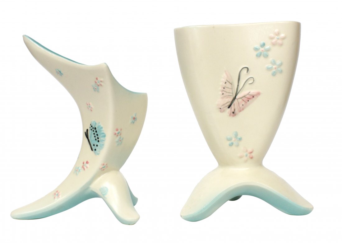 Hull Pottery Butterfly Mid-Century Modern Space Atomic (1 of 7)