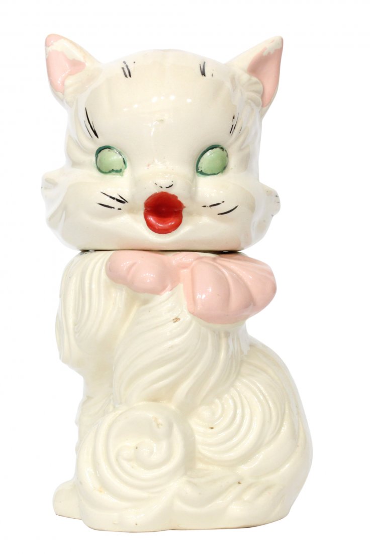 Fluffy Large Porcelain car cookie jar (1 of 6)