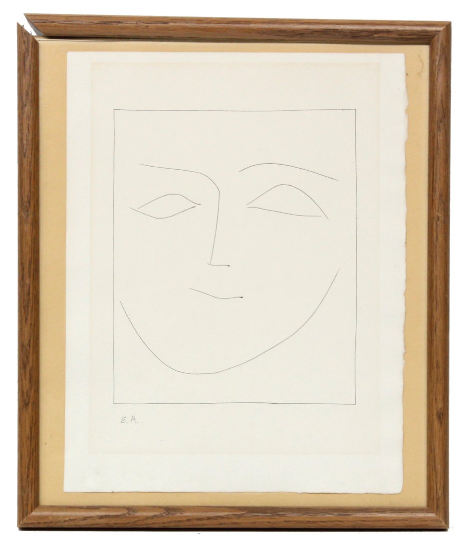Pablo Picasso, Artist's Proof, Portrait Carmen 1949 (1 of 4)