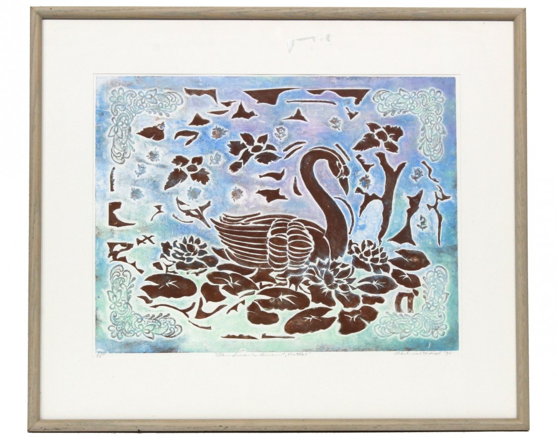 Thelma W Udis Signed Lithograph 1/5 First issue (1 of 5)