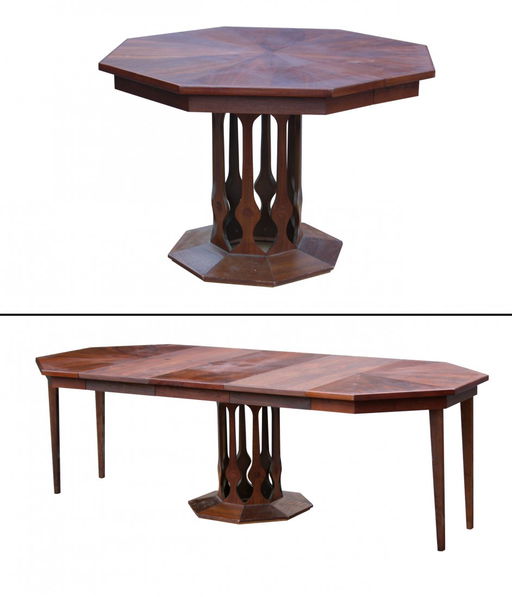 Foster Mcdavid Harvey Probber Dining Table 3 Leaves Foster Mcdavid Harvey Probber Dining Table 3 Leaves