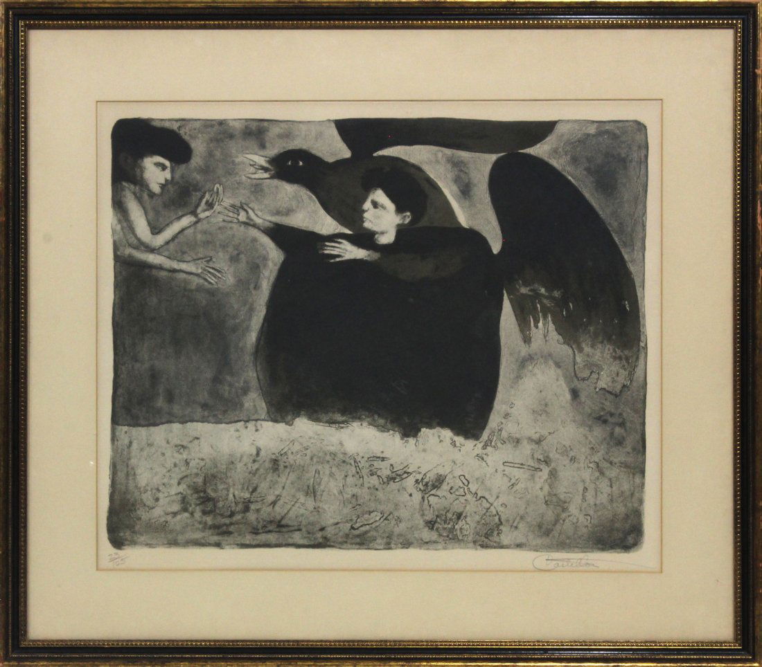 CASTELLO Mid Century Modern Lithograph #23 / 123 (1 of 5)