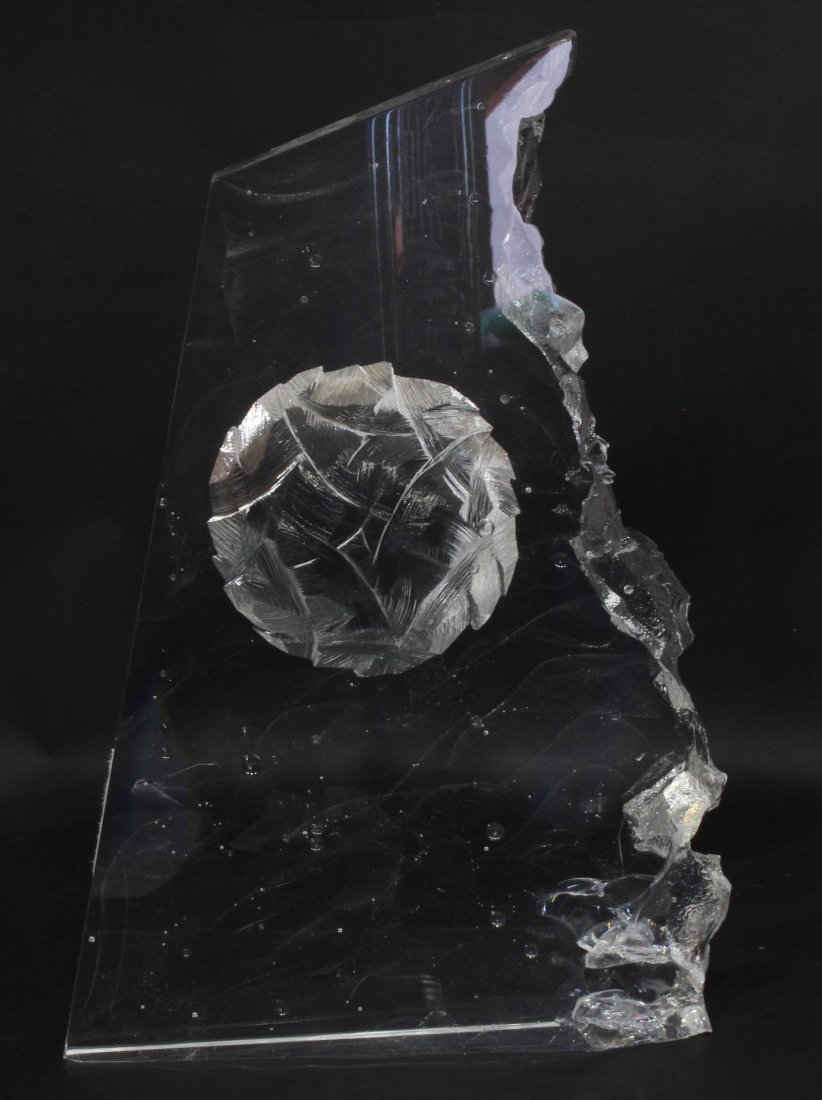 SPACE AGE - MID CENTURY MODERN LUCITE SCULPTURE (1 of 3)