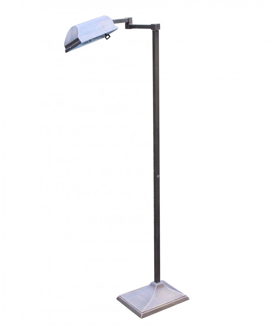 Mid Century Brass Adjustable Bridge Lamp (1 of 3)