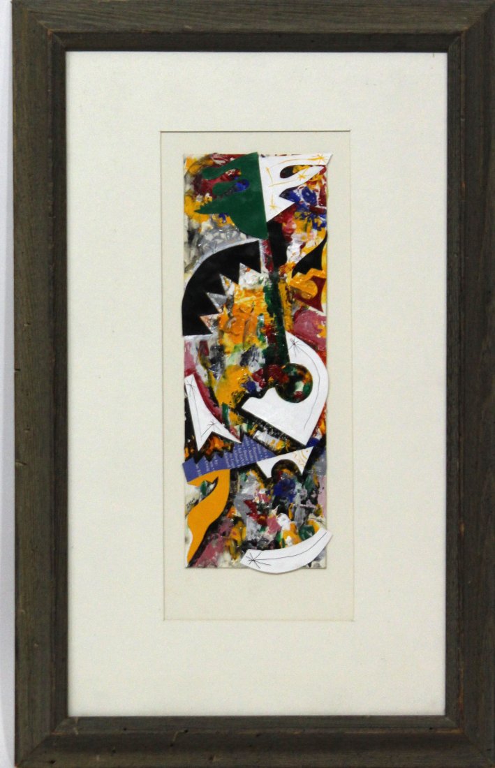 Mid Century Modern Colorful Collage (1 of 3)