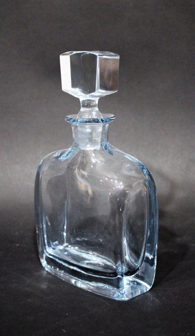 Strasbourg Mid-century modern Glass Bottle Signed (1 of 5)
