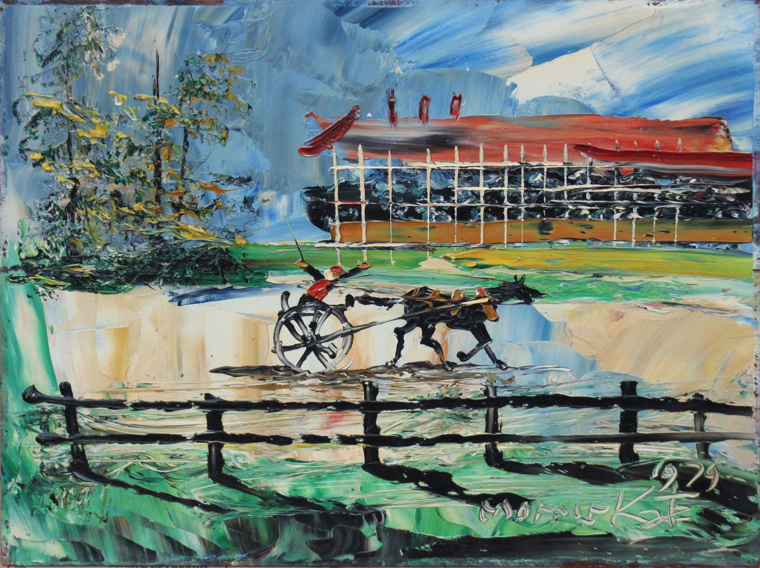 Morris Katz 1979 Race Horses (1 of 2)