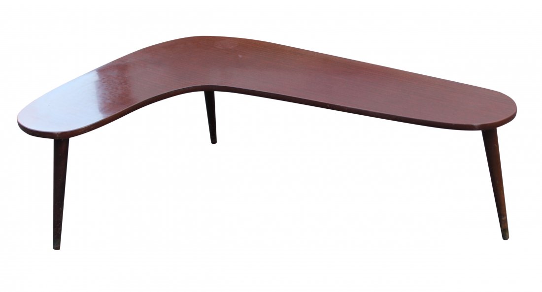 Mid-century modern boomerang coffee table (1 of 1)