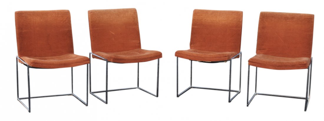 1972 Milo Baughman for Thayer Coggin 4 Chairs (1 of 4)