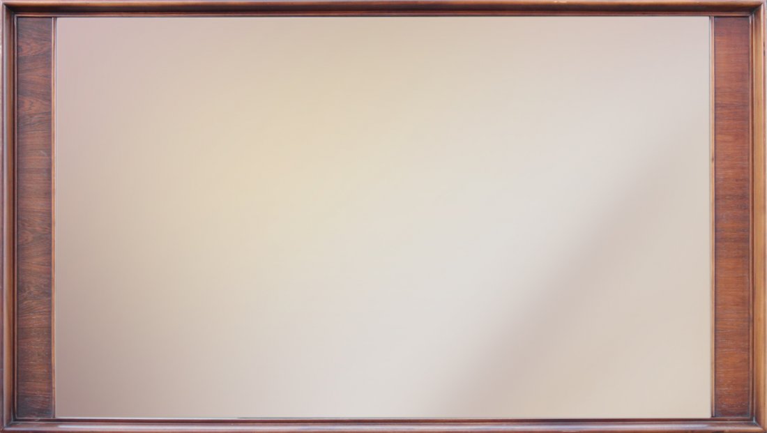 Persepecta by KENT COFFEY Large Mirror WALNUT ROSEWOOD (1 of 2)