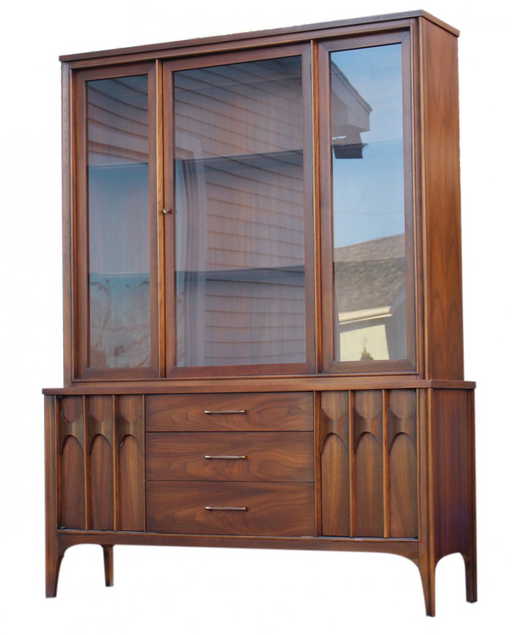 KENT COFFEY Mid Century Modern CHINA CABINET KENT COFFEY Mid Century Modern CHINA CABINET