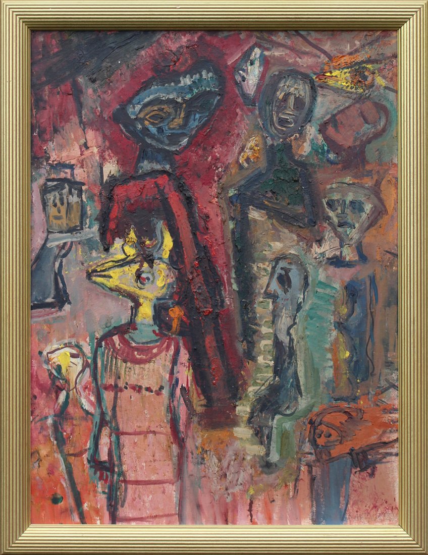 MARTIN NELSON, Listed Artist, ABSTRACT FIGURES, ANIMALS (1 of 4)