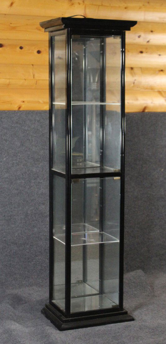 Mid Century Modern Tall Narrow Display Cabinet Jan 07 2018