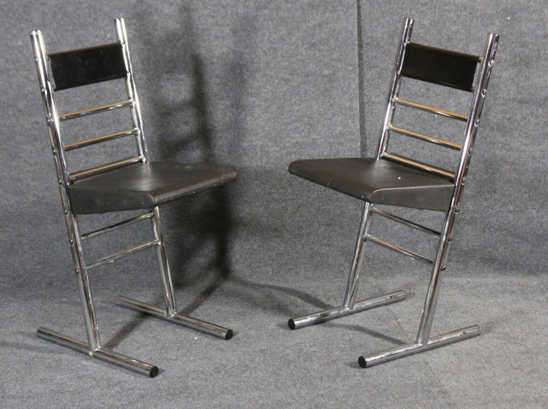 Rare pair of modular stools ERREBI Italy (1 of 6)