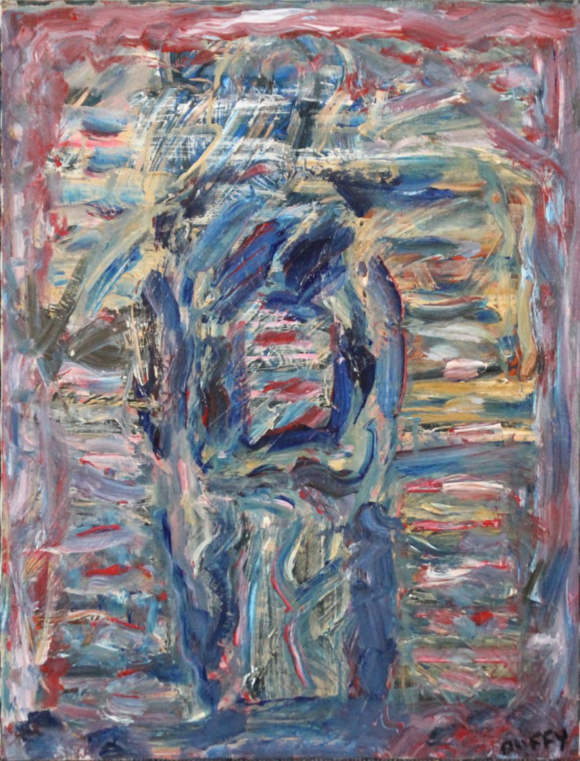 THOMAS G DUFFY 1924-1992, Listed, ABSTRACT OIL/C (1 of 4)