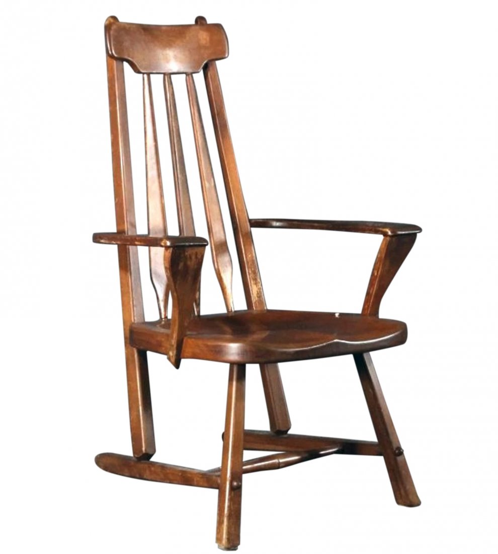 SYKES Mid Century Modern MAPLE HIGH BACK CHAIR (1 of 6)