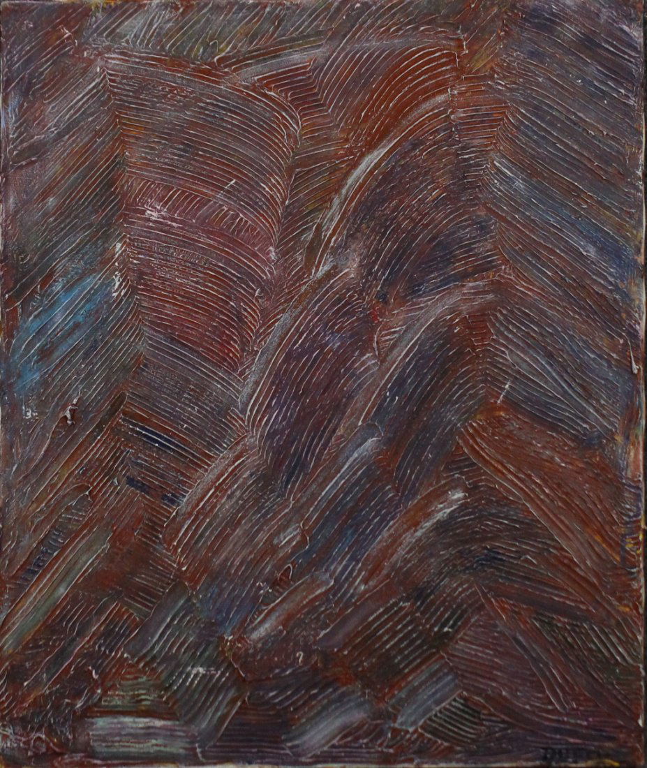 THOMAS G DUFFY 1924-1992, Listed, ABSTRACT OIL/C (1 of 4)