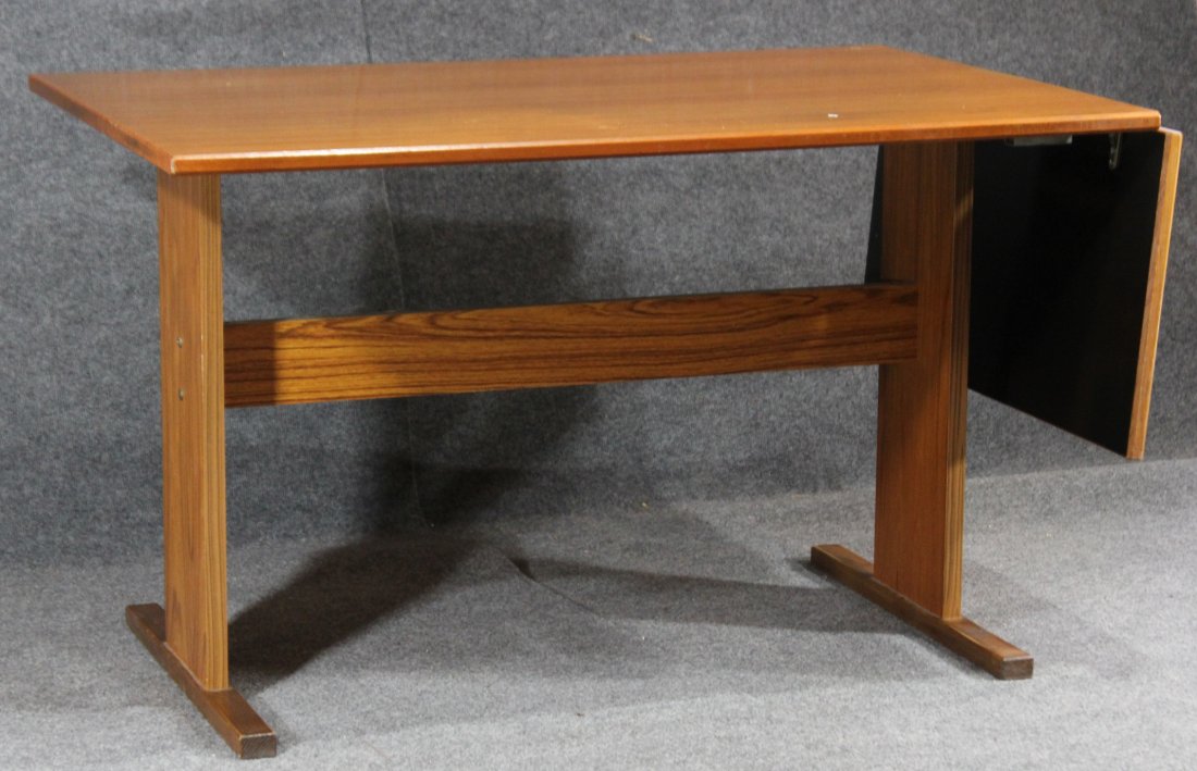 Gangso Denmark Mid-century modern teak table drop leaf (1 of 5)