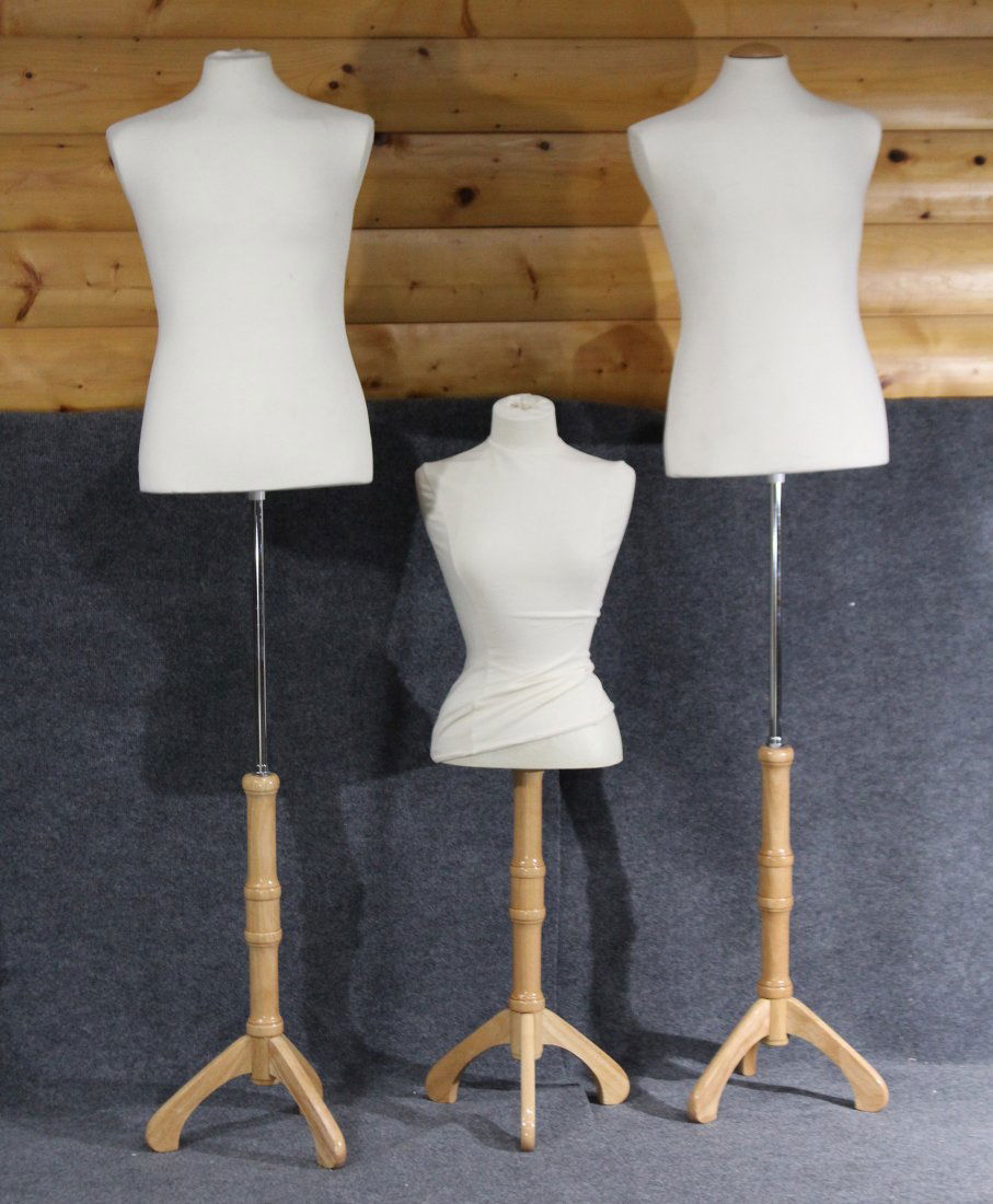 Three [3] Contemporary Store Mannequin Displays (1 of 5)