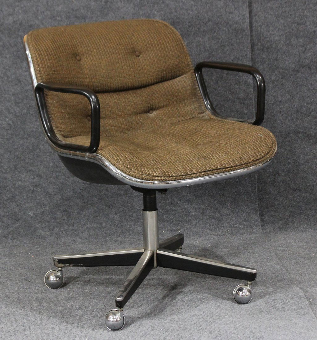 KNOLL INTERNATIONAL Swivel Lounge Office Arm Chair (1 of 4)
