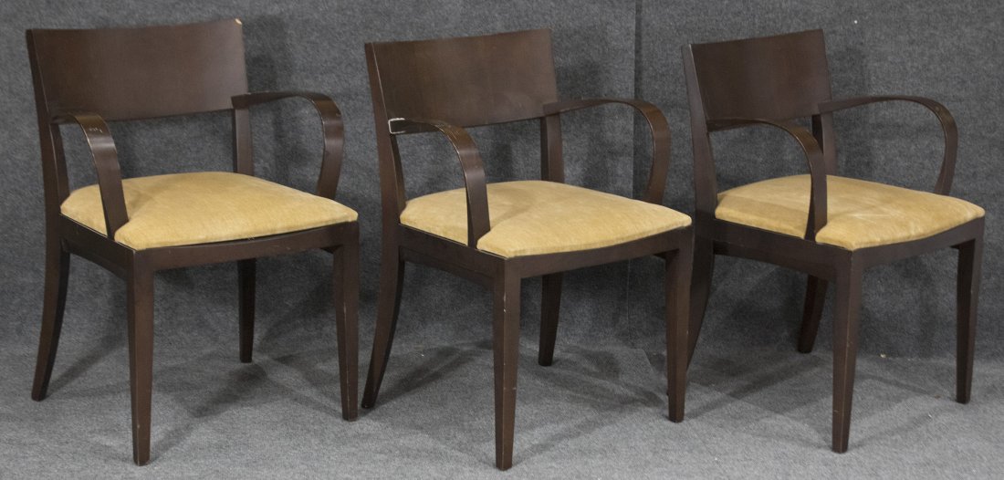 Jonathan Crinion KNOLL STUDIO 1999 Three [3] ARM CHAIRS: Jonathan Crinion KNOLL STUDIO 1999 Three [3] ARM CHAIRS.All 3 in very good condition, have the Knoll Studio tag.Size: 31 h , 23 inch arm span.