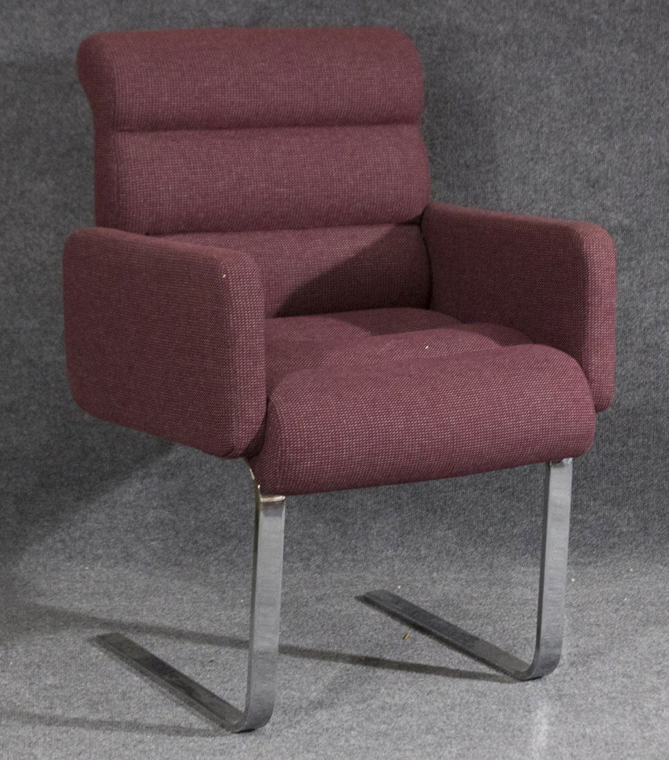 Vintage Cantilever Chrome Dining Chair by Preview (1 of 4)