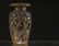 HAITIAN HAND CARVED TEAK WOOD VASE Elephant Jungle