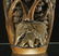 HAITIAN HAND CARVED TEAK WOOD VASE Elephant Jungle - 2
