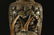 HAITIAN HAND CARVED TEAK WOOD VASE Elephant Jungle - 3