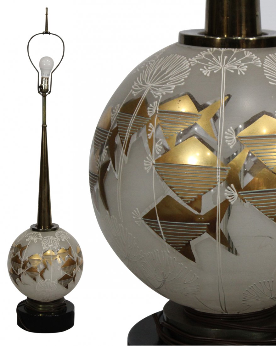 Fabulous MID CENTURY MODERN ITALIAN GLASS LAMP FISH (1 of 4)