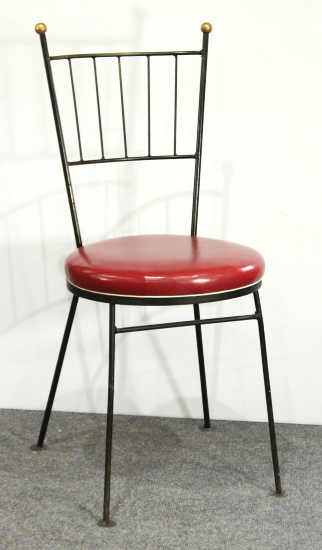 PAUL McCOBB Style Metal Desk Chair / Side Chair (1 of 5)