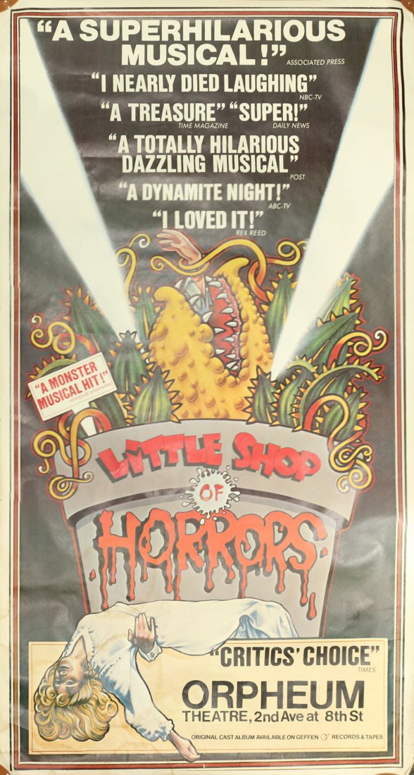 Vintage Musical Poster: LITTLE SHOP OF HORRORS (1 of 4)