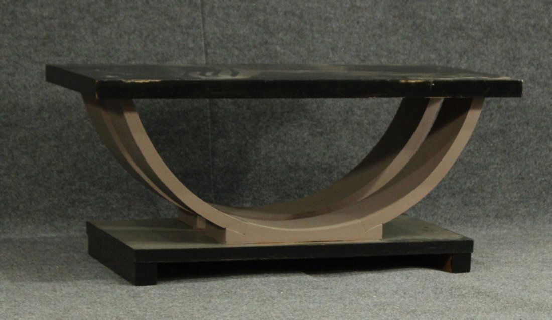 MID CENTURY ATOMIC DESIGN WOOD COFFEE TABLE (1 of 4)