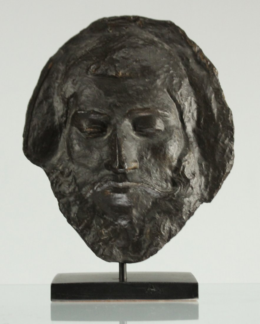 FACE SCULPTURE OF BACCHUS Mounted On Base - Composition (1 of 4)