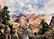 THOMAS MORAN N.A. 1913; Watercolor, WESTERN MOUNTAINS - 7