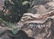 THOMAS MORAN N.A. 1913; Watercolor, WESTERN MOUNTAINS - 8