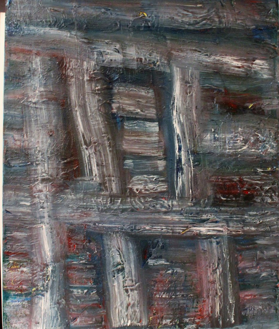 THOMAS G DUFFY 1924-1992, Listed, ABSTRACT OIL/C (1 of 5)
