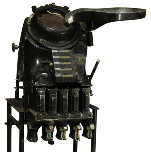 Antique Bank Coin Counter Standard Johnson Brooklyn