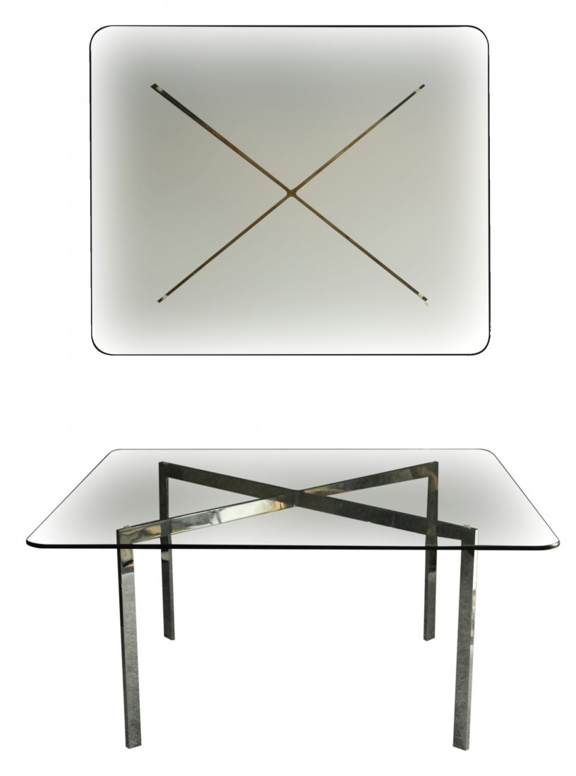 KNOLL LUDWIG MIES VAN DER ROHE - BARCELONA TABLE (1 of 7)