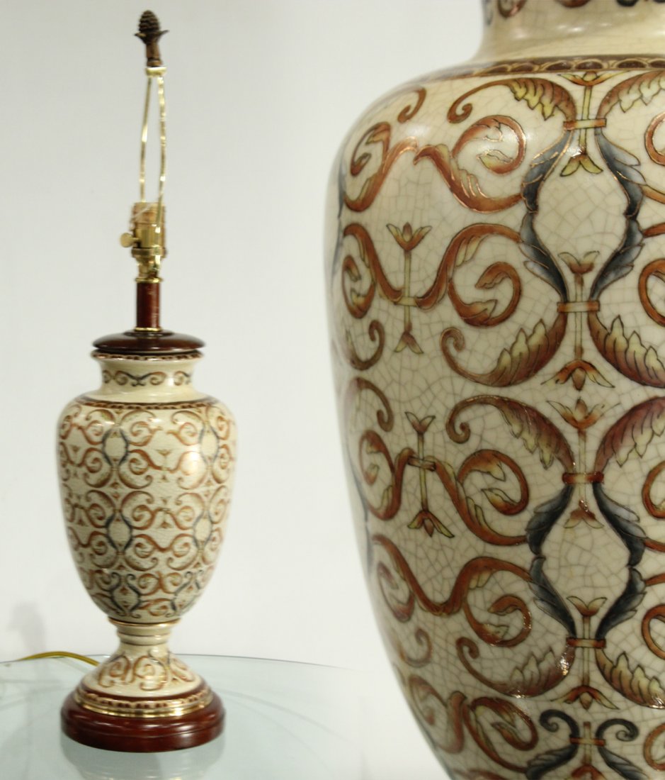 Vintage Pottery lamp (1 of 6)