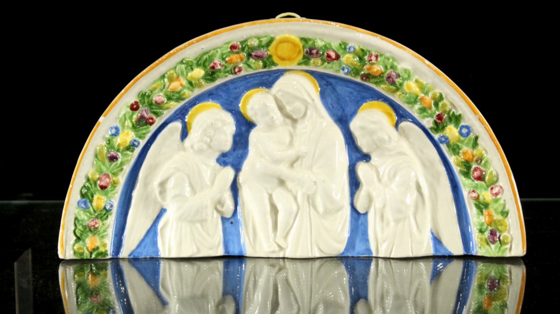 Italian ceramic of religious figures (1 of 5)