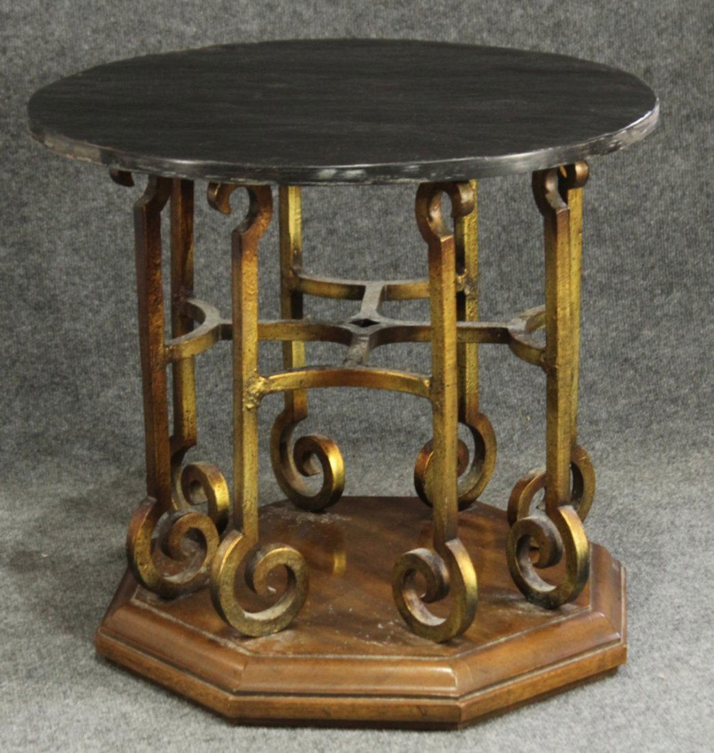 Drexel Mid Century Hollywood Regency Stone Top Table Apr 15 2018 Drexel Mid Century Hollywood Regency Stone Top Table Apr 15 2018 Donny Malone Auctions In Ny