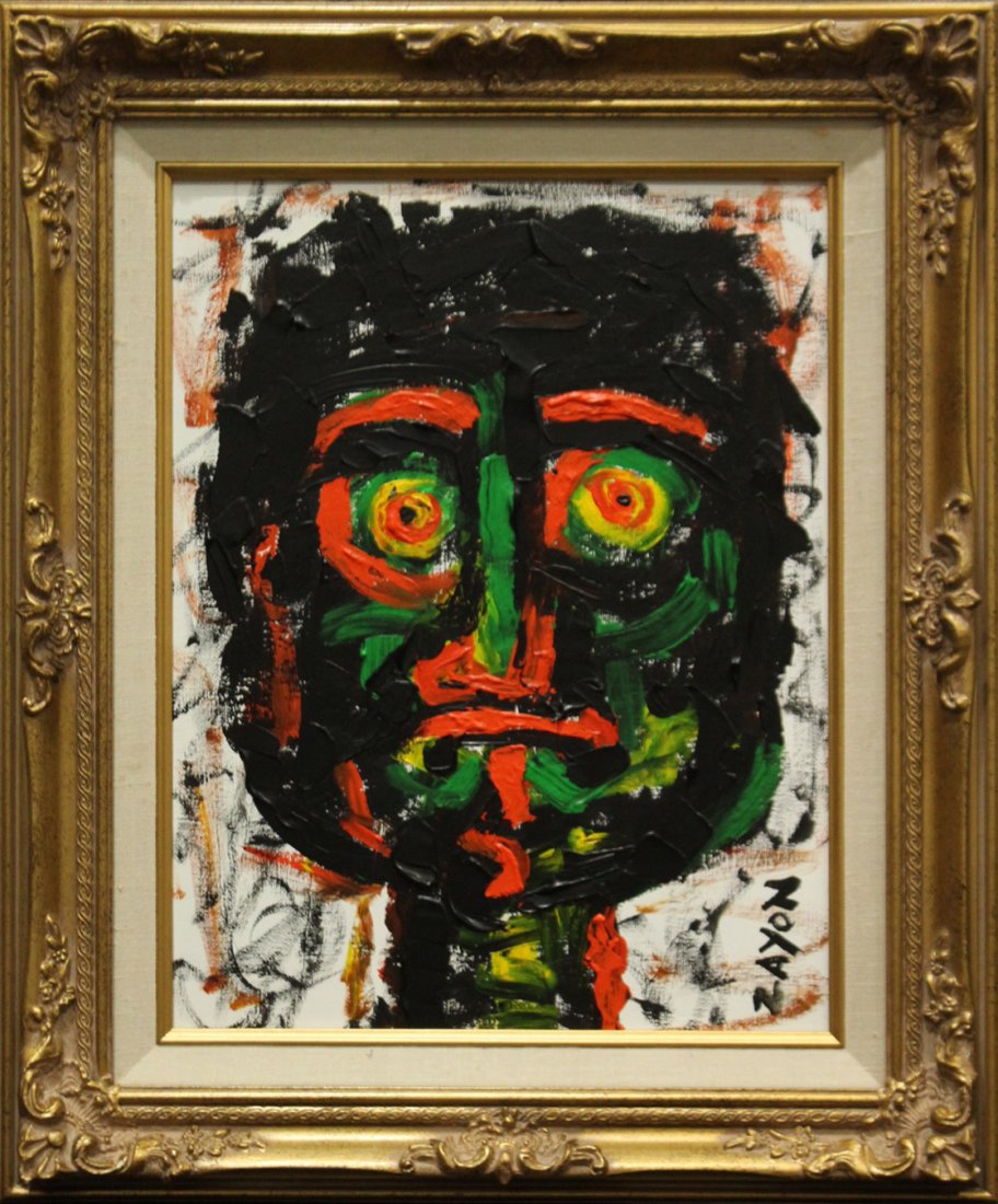 SEYMOUR ZAYON Mid Century Modern ABSTRACT PORTRAIT (1 of 4)